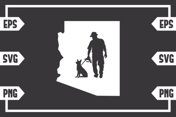 Arizona - Guy with Dog