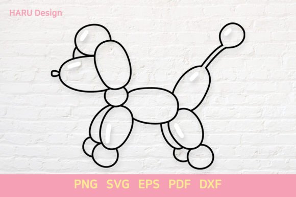 Balloon Dog Outline