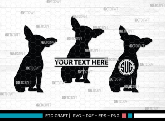Chihuahua Dog Monogram