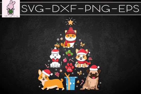 Christmas Ornament Tree Funny Dog
