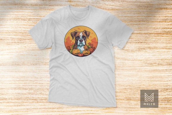 Cute Boxer Dog Halloween