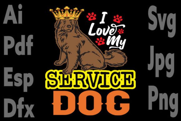 I Love My Service Dog