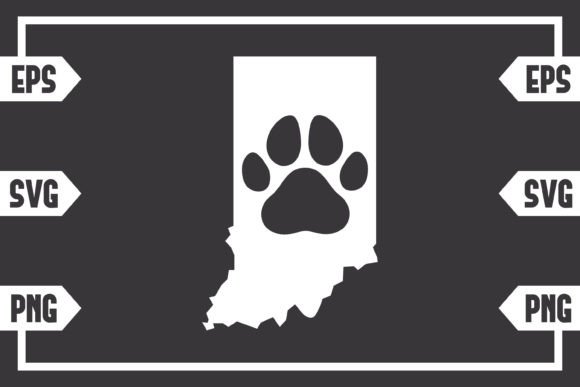 Indiana - Dog Paw