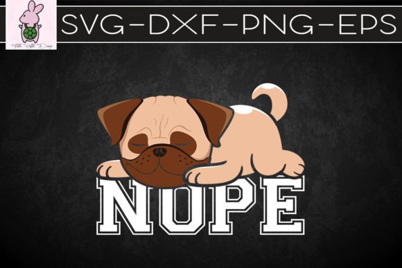 Nope Lazy French Bulldog Dog Lover Gift