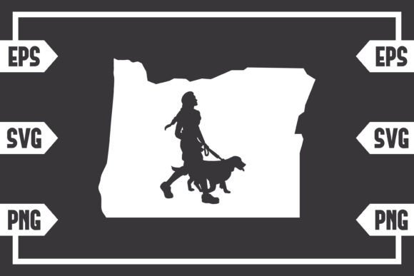 Oregon - Female with Dog