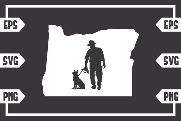 Oregon - Guy with Dog