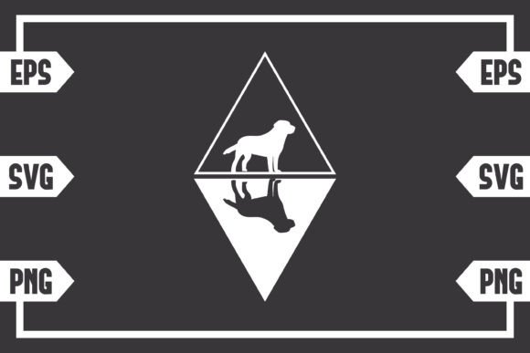 Triangle and Reflection - Dog