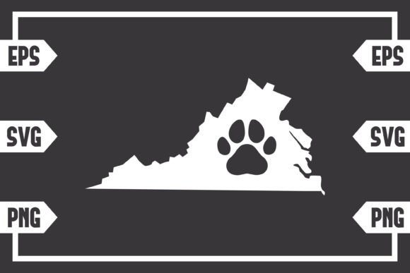 Virginia - Dog Paw