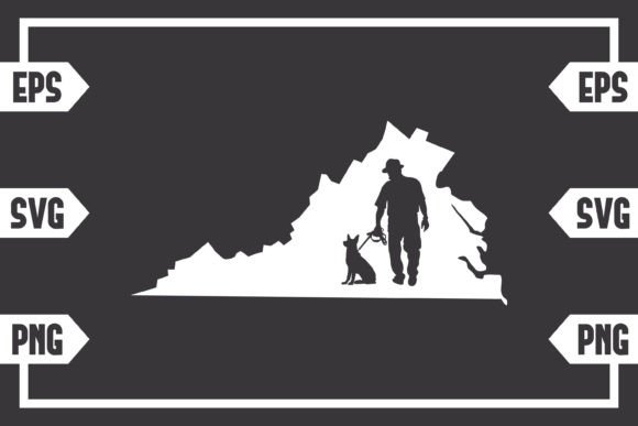 Virginia - Guy with Dog